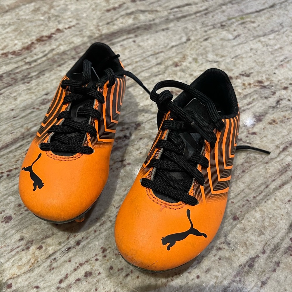 Kids Puma soccer cleats